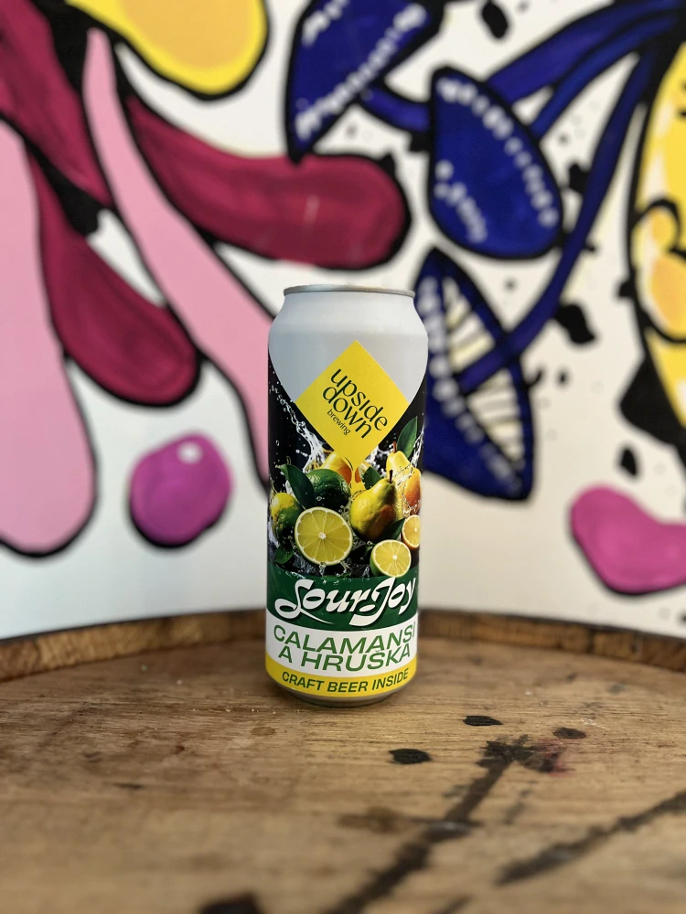 Upside down Sour Joy Calamansi, hruška 500 ml