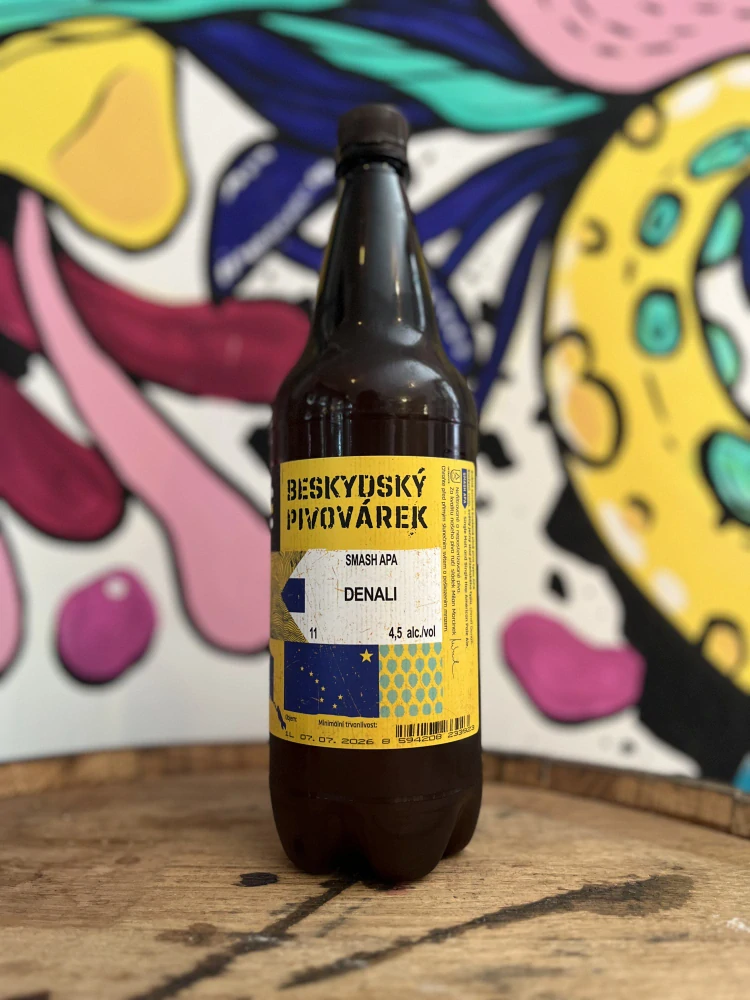 Beskydský pivovárek Denali APA 1000 ml (PET)