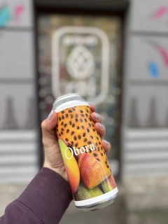 Obora Sour mango maracuja 12° 500 ml (plech)