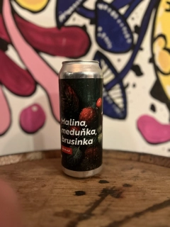 Castellum Brewery Malina, meduňka, brusinka 500 ml